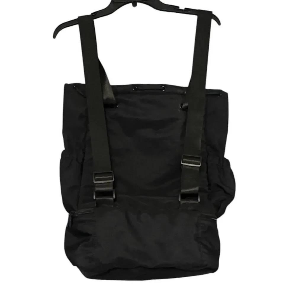 Beyond Yoga Backpack Convertible Gym Bag Tote Black Shoe Compartment Women OS
